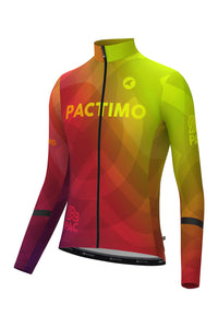 Men's PAC Alpine Thermal Cycling Jersey - Warm Fade Front View