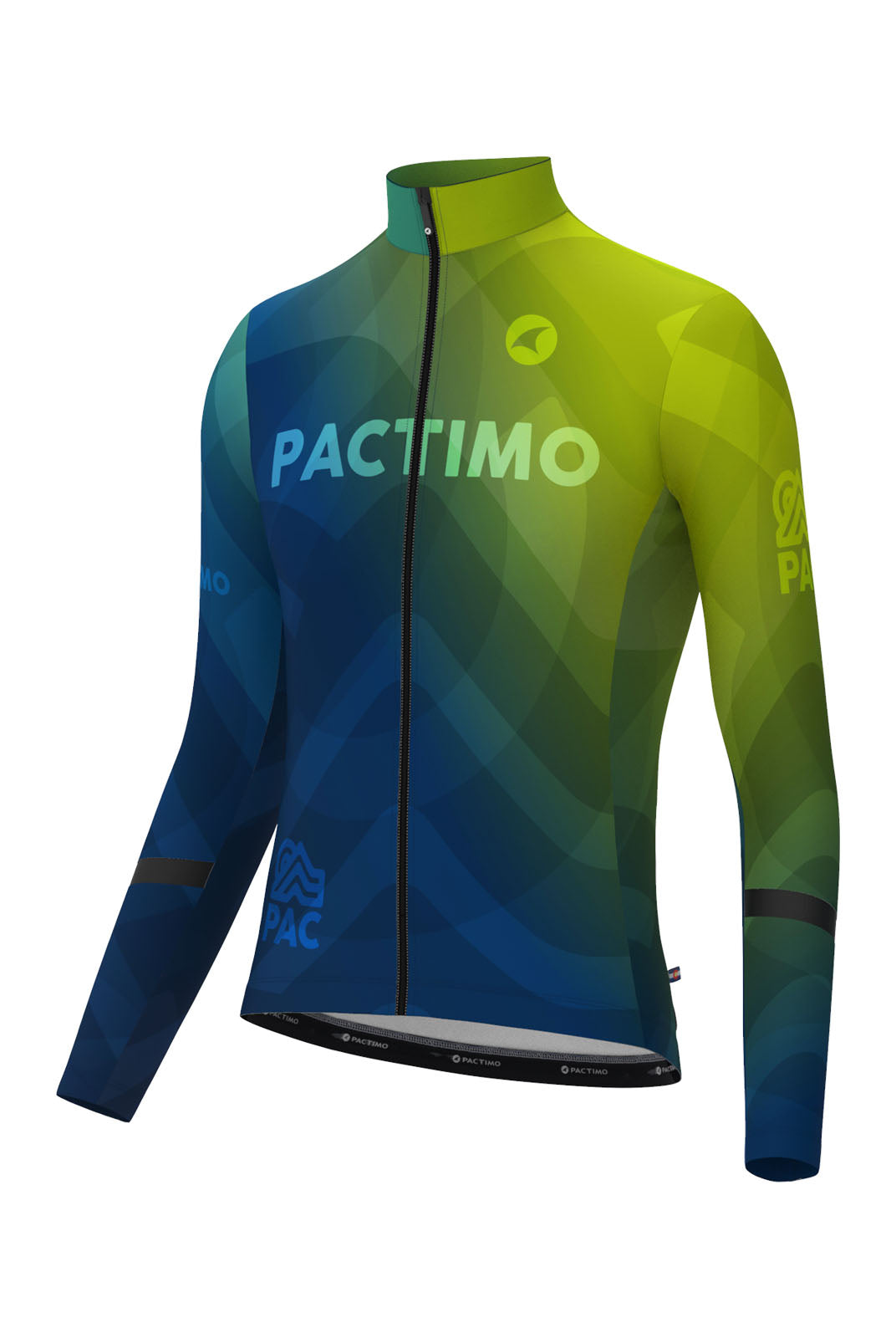 Men's PAC Alpine Thermal Cycling Jersey - Cool Fade Front View