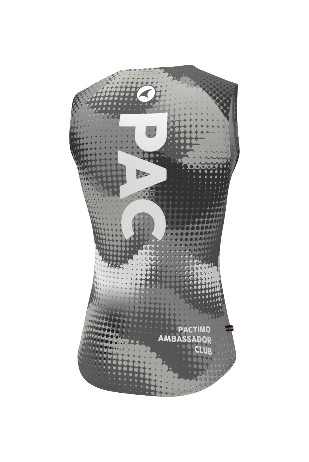 Men's PAC Sleeveless Cycling Base Layer - Back View