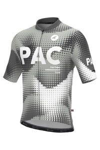 Men's PAC Ascent Cycling Jersey - Granite Front View