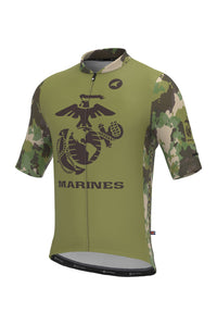 Men's US Marine Corps Cycling Jersey - Ascent Front View