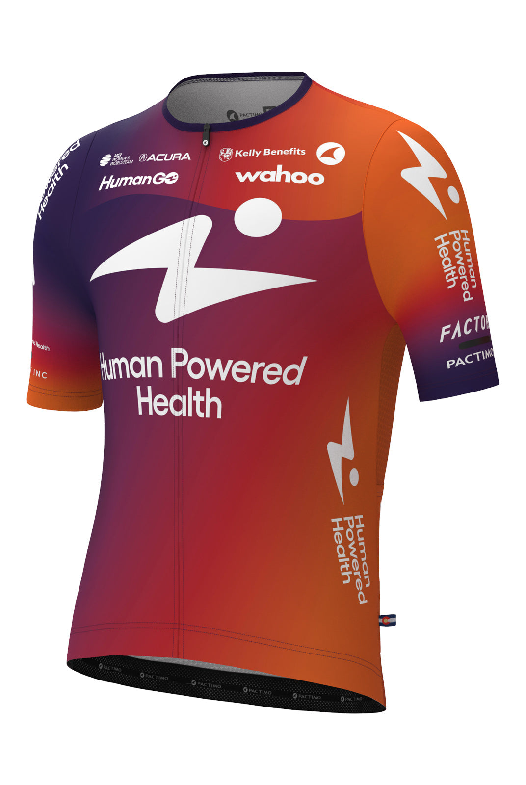 Men's Human Powered Health Bike Jersey - Front View