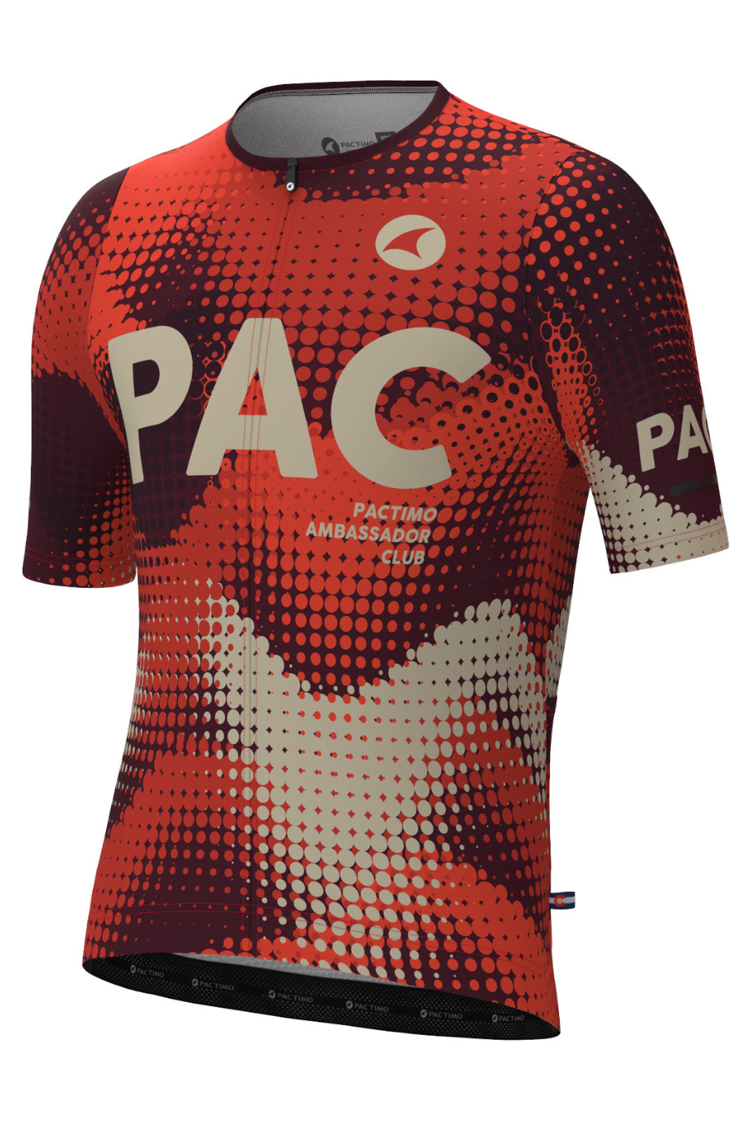 Men's Summit Cycling Jersey - Desert Paintbrush Front View