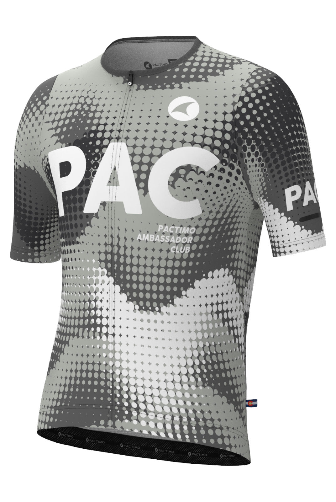 Men's Summit Cycling Jersey - Granite Front View