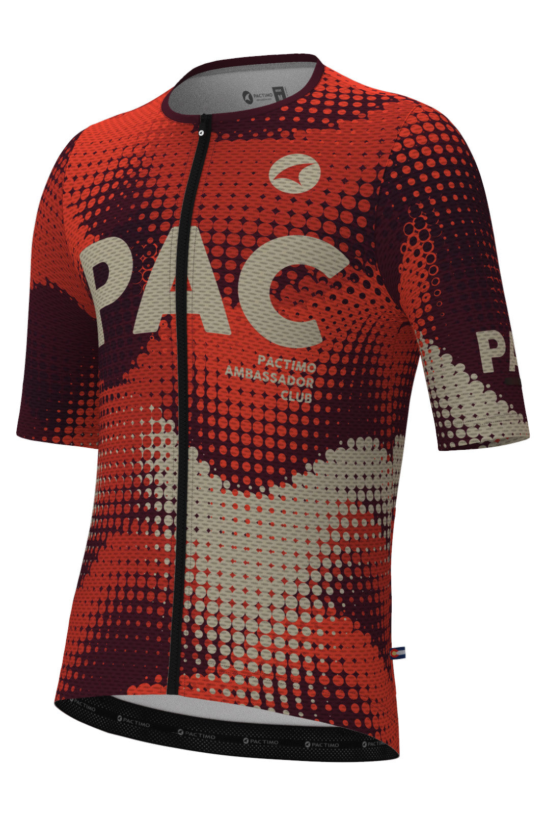 Men's Aero Mesh Cycling Jersey - Desert Paintbrush Front View