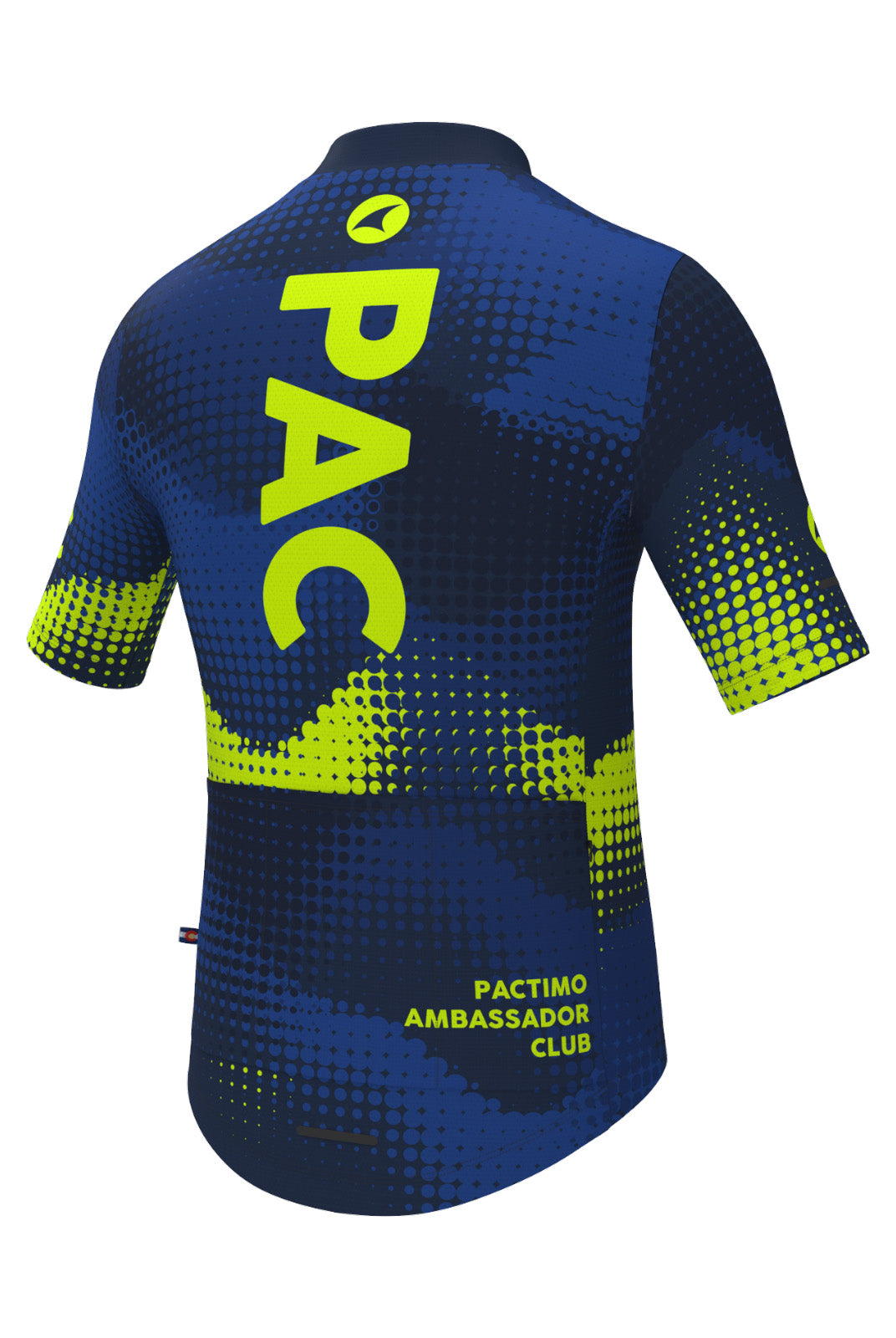 Men's PAC Ascent Aero Cycling Jersey - Azure Back