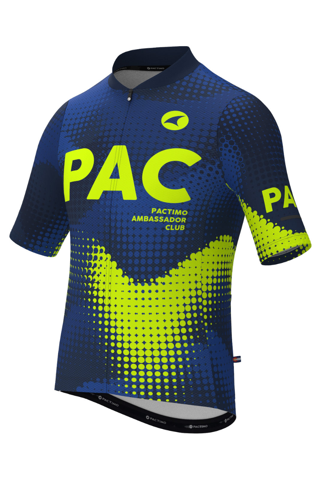 Men's PAC Ascent Aero Cycling Jersey - Azure Front