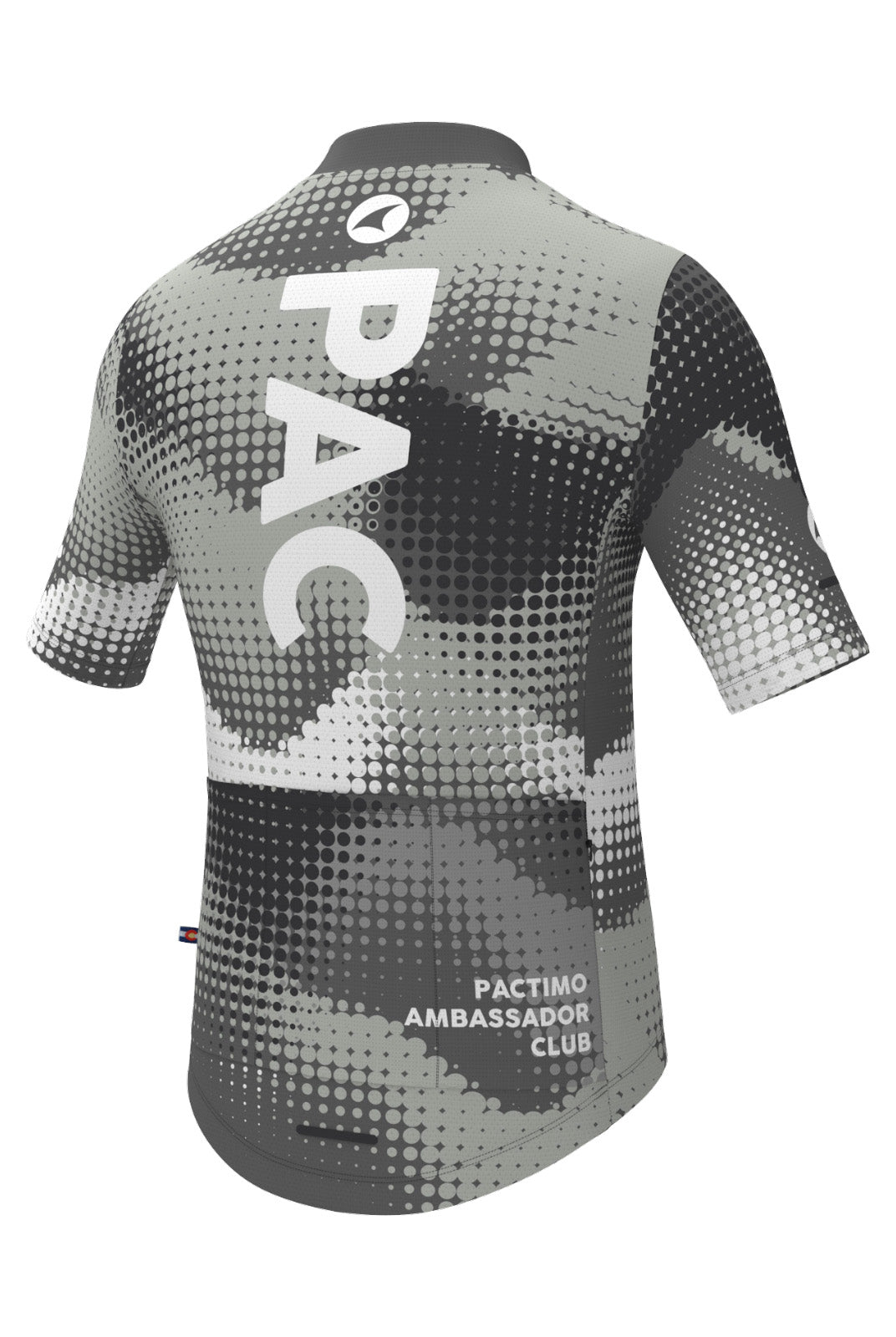 Men's PAC Ascent Aero Cycling Jersey - Granite Back