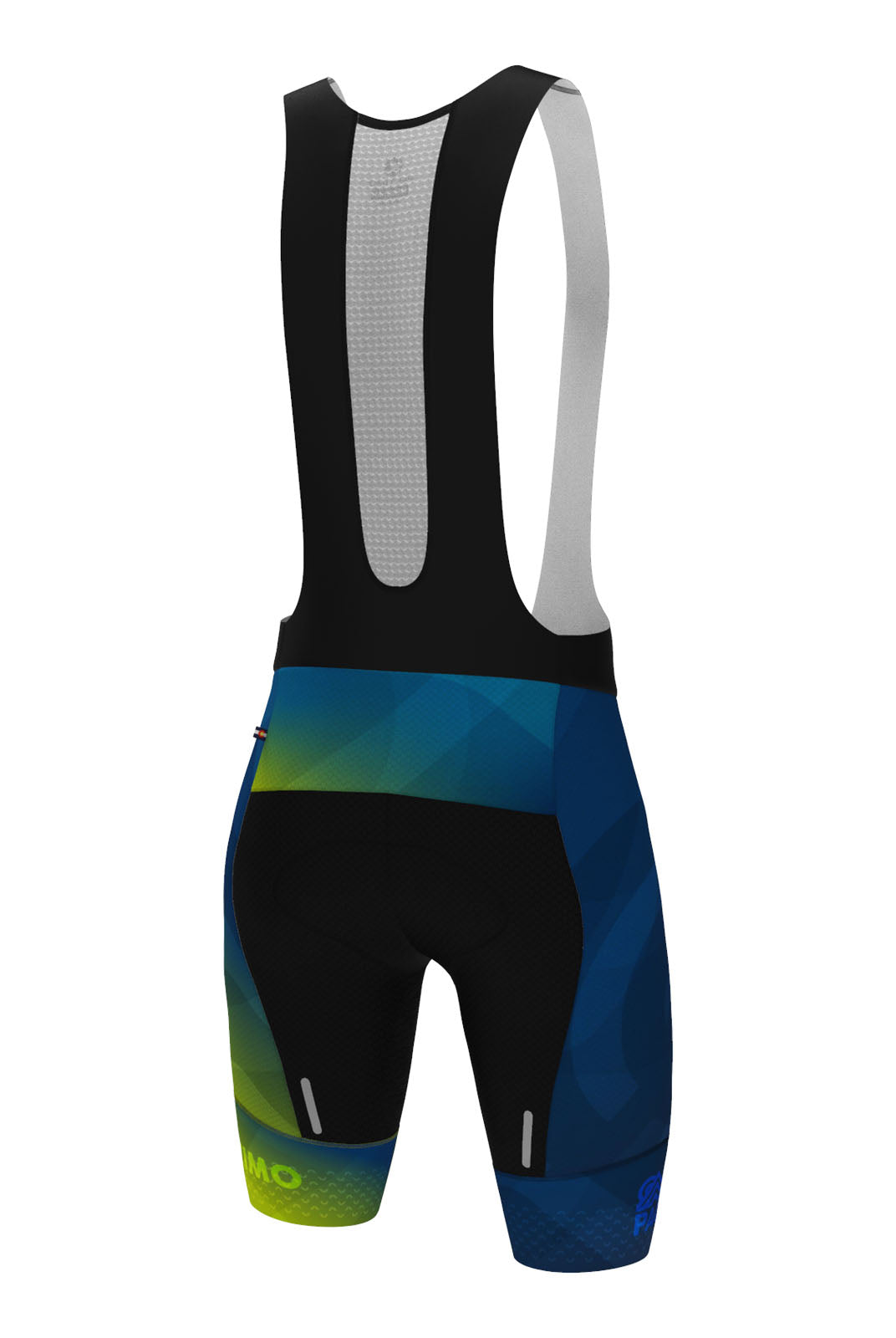 Men's PAC Summit Raptor Long Bib Shorts - Cool Fade Back