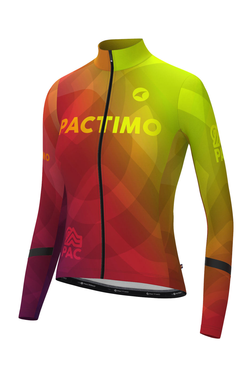 Women's PAC Alpine Thermal Cycling Jersey - Warm Fade Front View