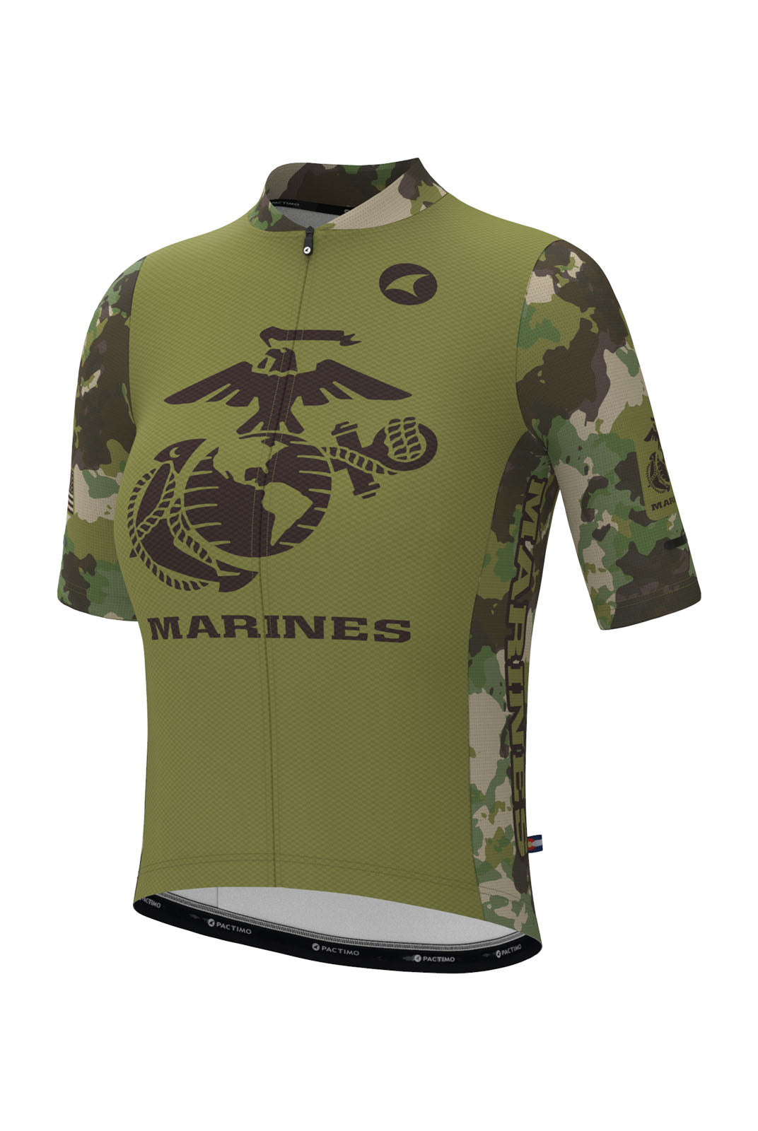 Women's US Marine Corps Cycling Jersey - Ascent Aero Front View