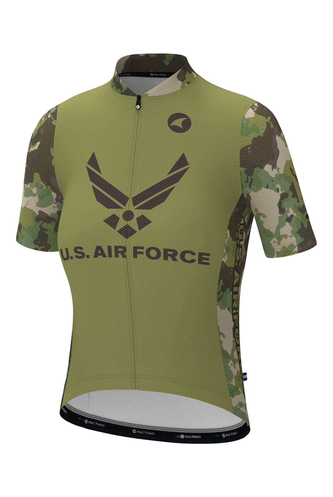 Women's US Air Force Cycling Jersey - Ascent Front View