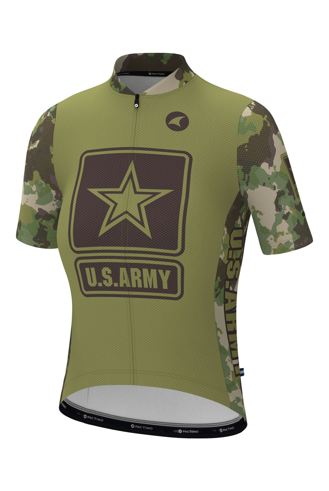 Women's US Army Cycling Jersey - Ascent Front View