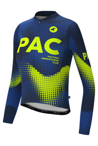 Women's PAC Aero Long Sleeve Cycling Jersey - Azure Front View