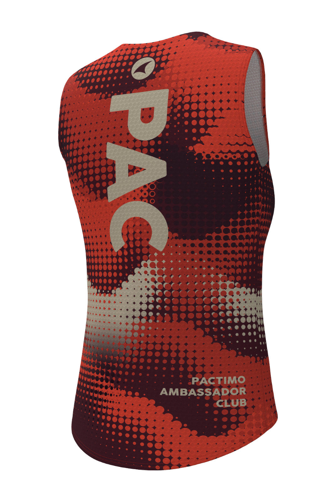 Women's PAC Sleeveless Cycling Base Layer - Desert Paintbrush Back View