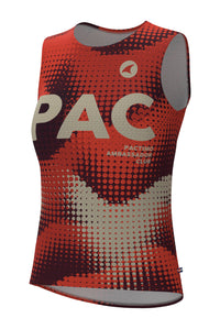 Women's PAC Sleeveless Cycling Base Layer - Desert Paintbrush Front View