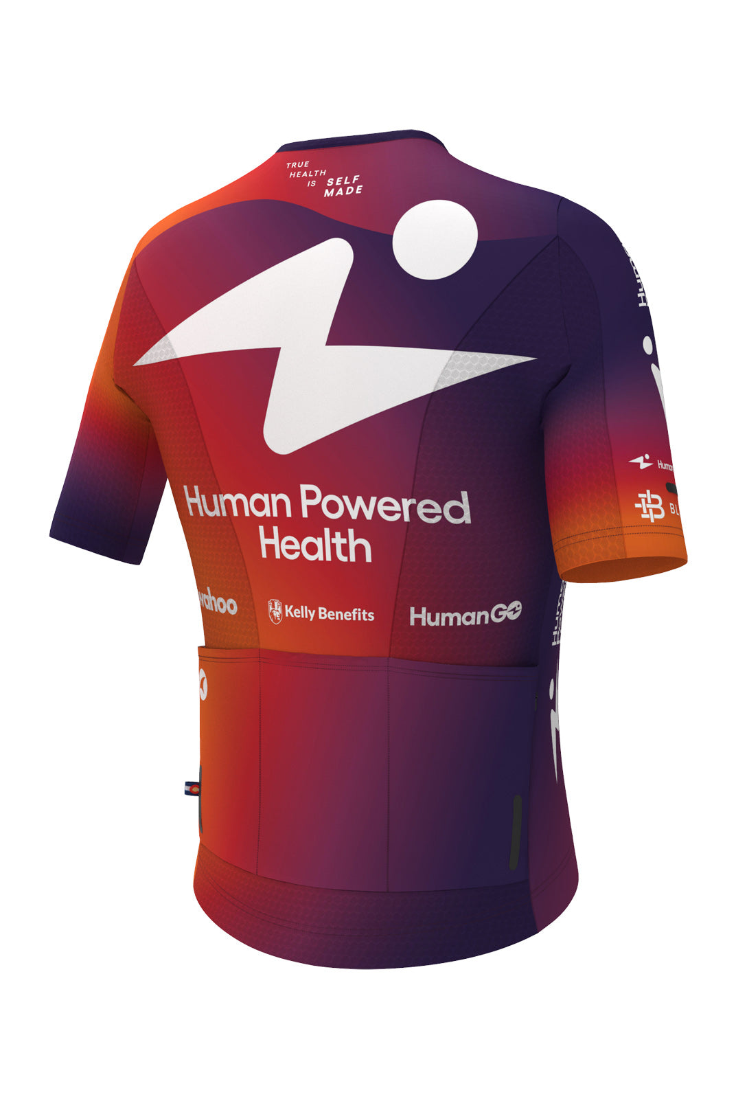 Women's Human Powered Health Summit Bike Jersey - Back View