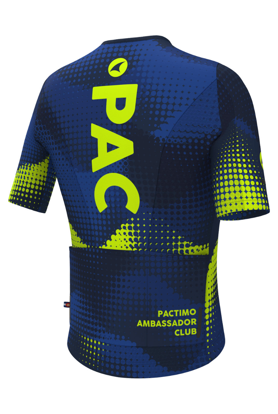 Women's PAC Summit Cycling Jersey - Azure Back View