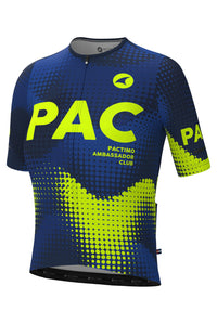 Women's PAC Summit Cycling Jersey - Azure Front View