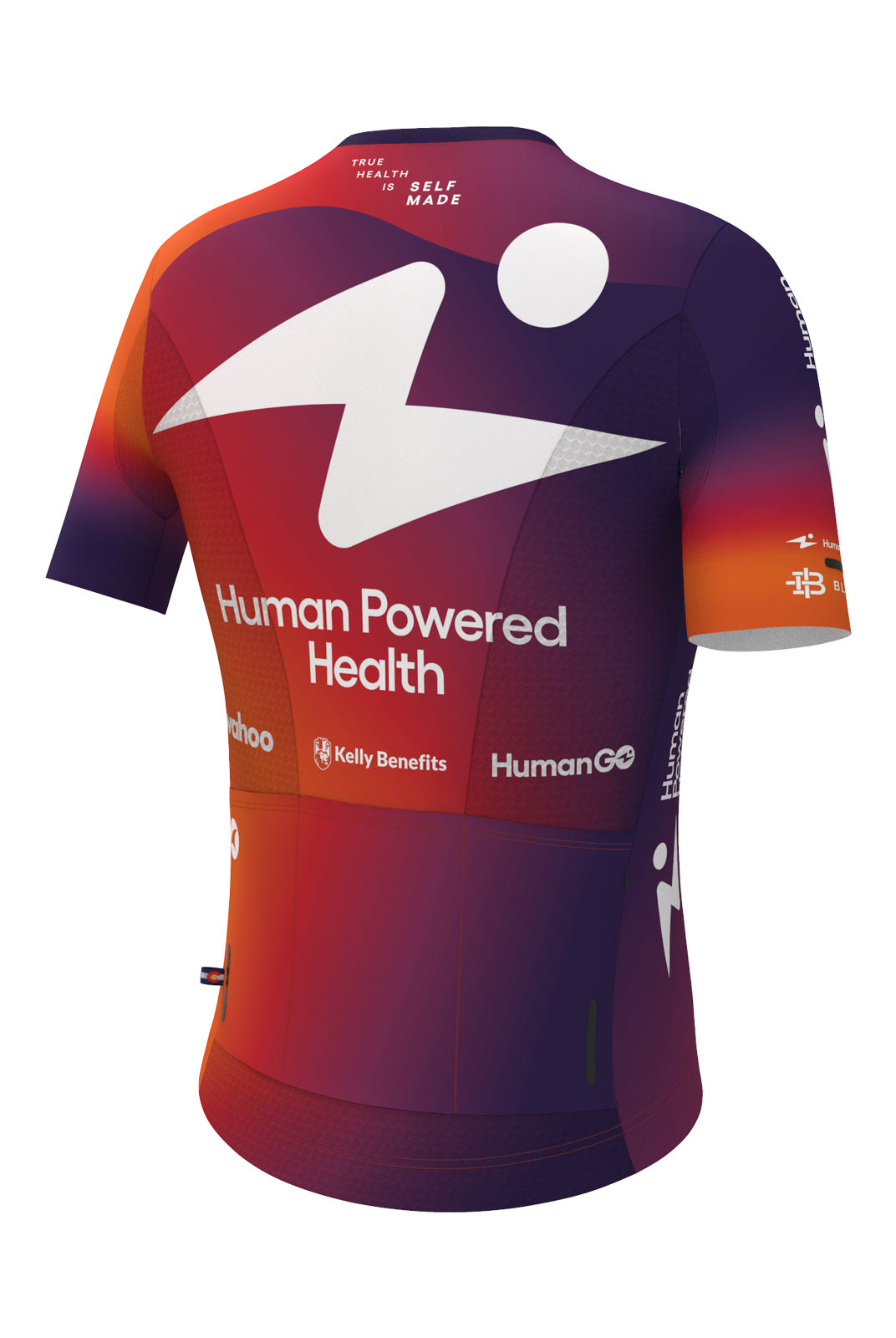 Women's Human Powered Health Summit Aero Cycling Jersey - Back View