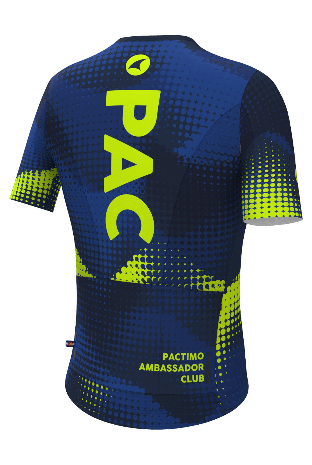 Women's PAC Summit Aero Cycling Jersey - Azure Back View