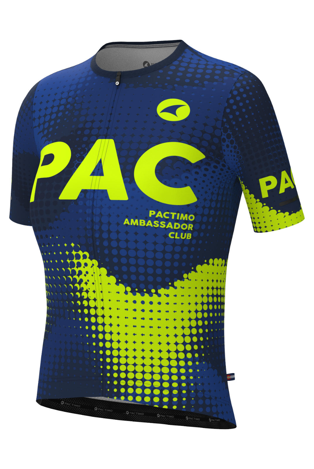 Women's PAC Summit Aero Cycling Jersey - Azure Front View