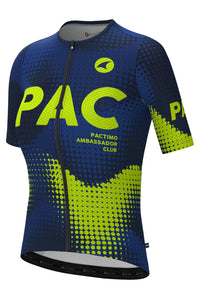 Women's PAC Mesh Aero Cycling Jersey - Azure Front View