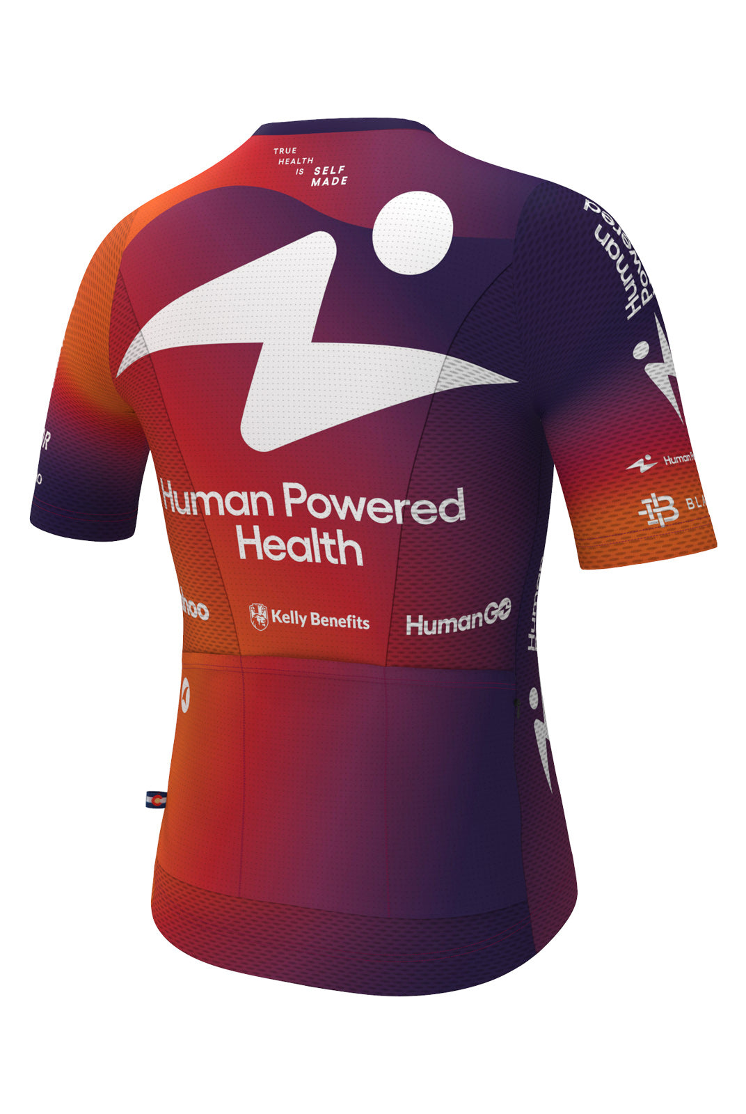 Women's Human Powered Health Summit Aero Mesh Cycling Jersey - Back View