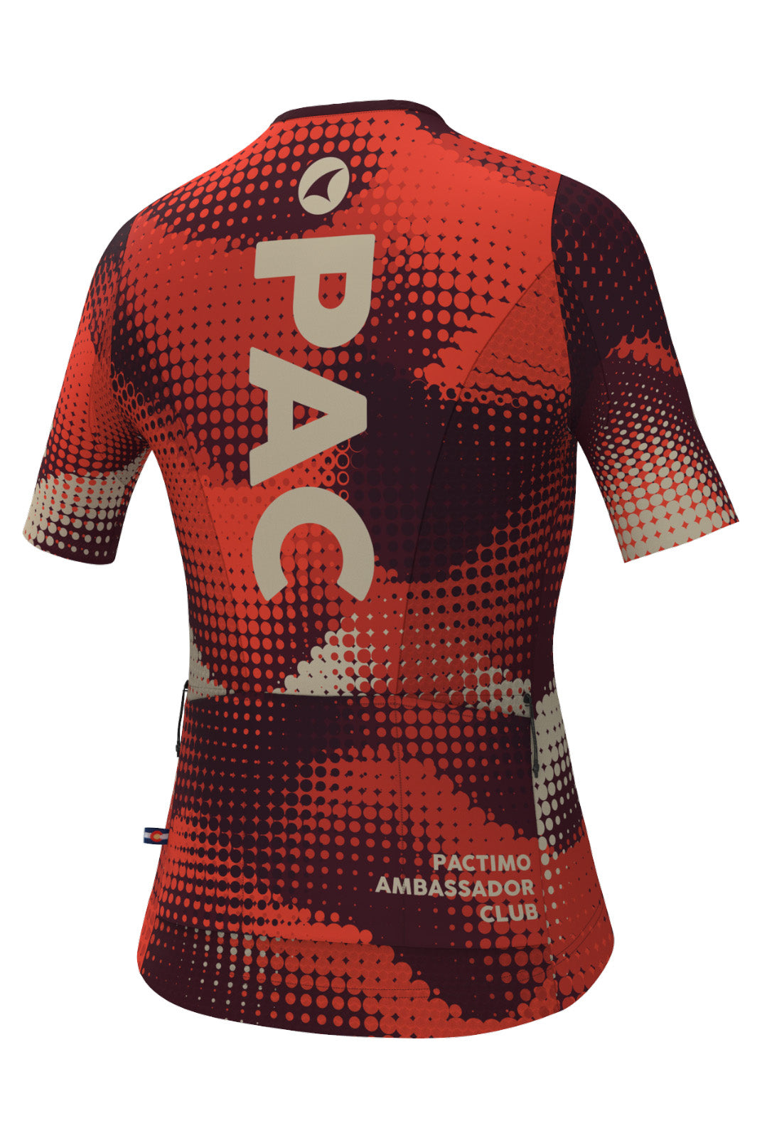 Women's PAC Range Aero Cargo Cycling Jersey - Desert Paintbrush Back View