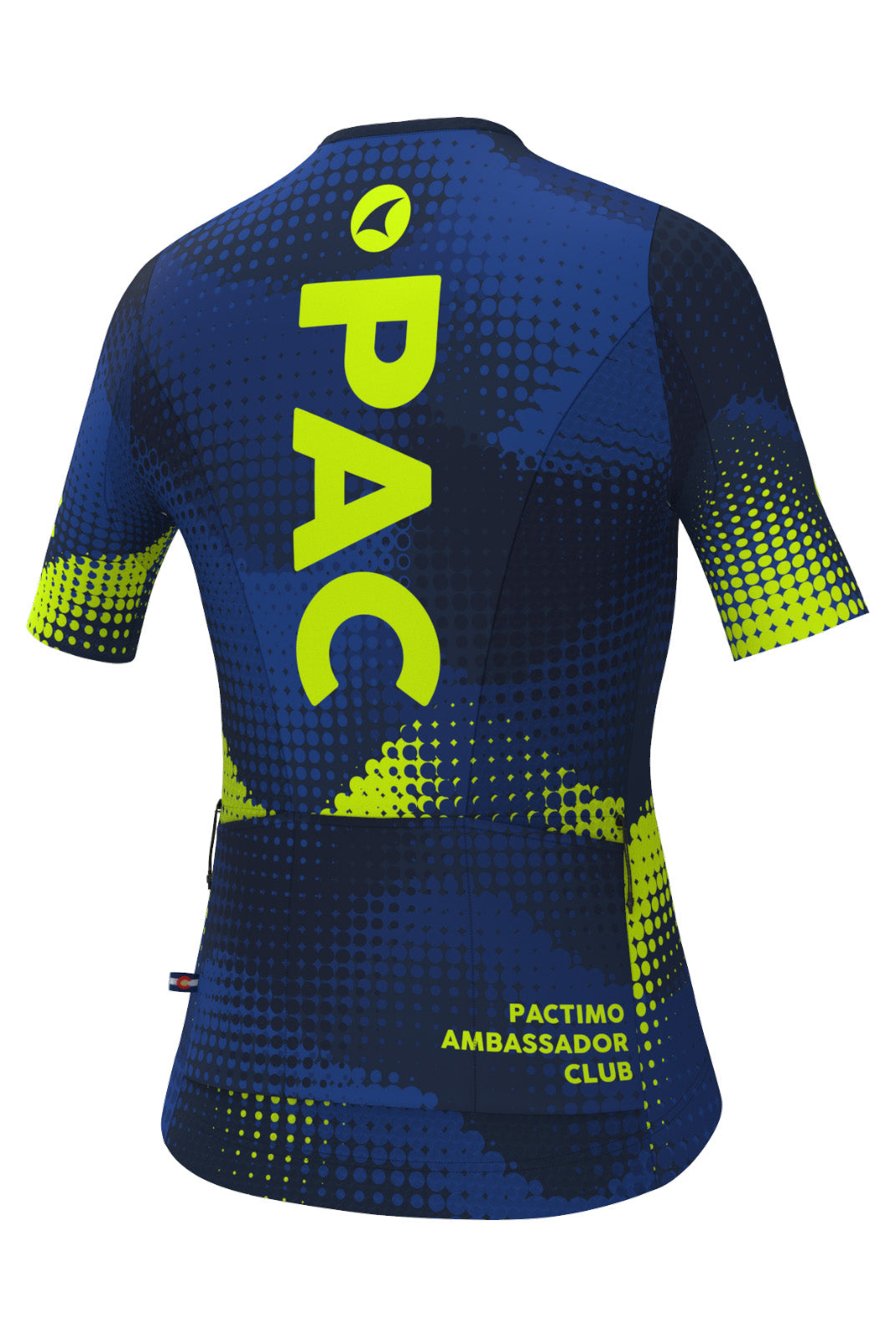 Women's PAC Range Aero Cargo Cycling Jersey - Azure Back View