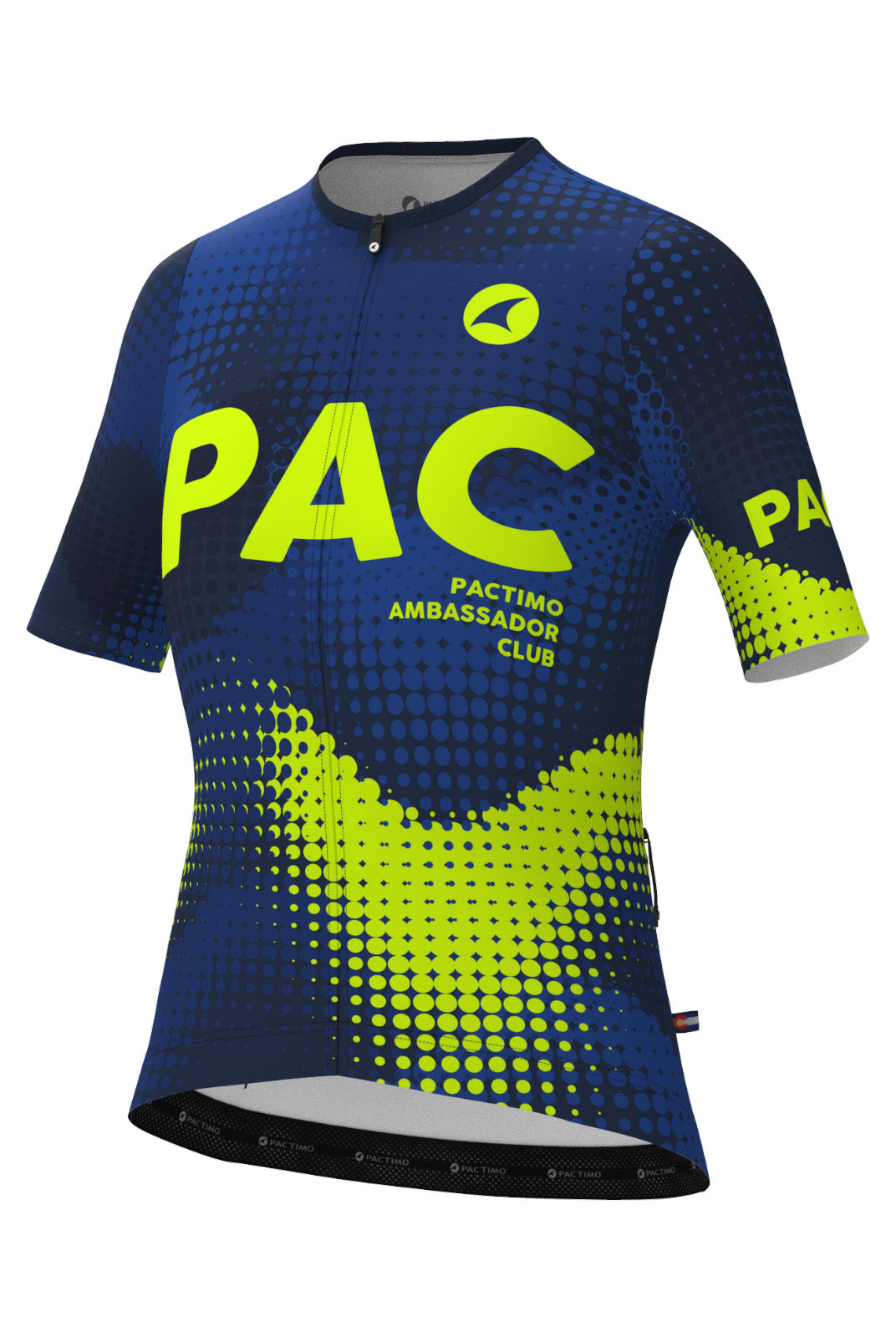 Women's PAC Range Aero Cargo Cycling Jersey - Azure Front View