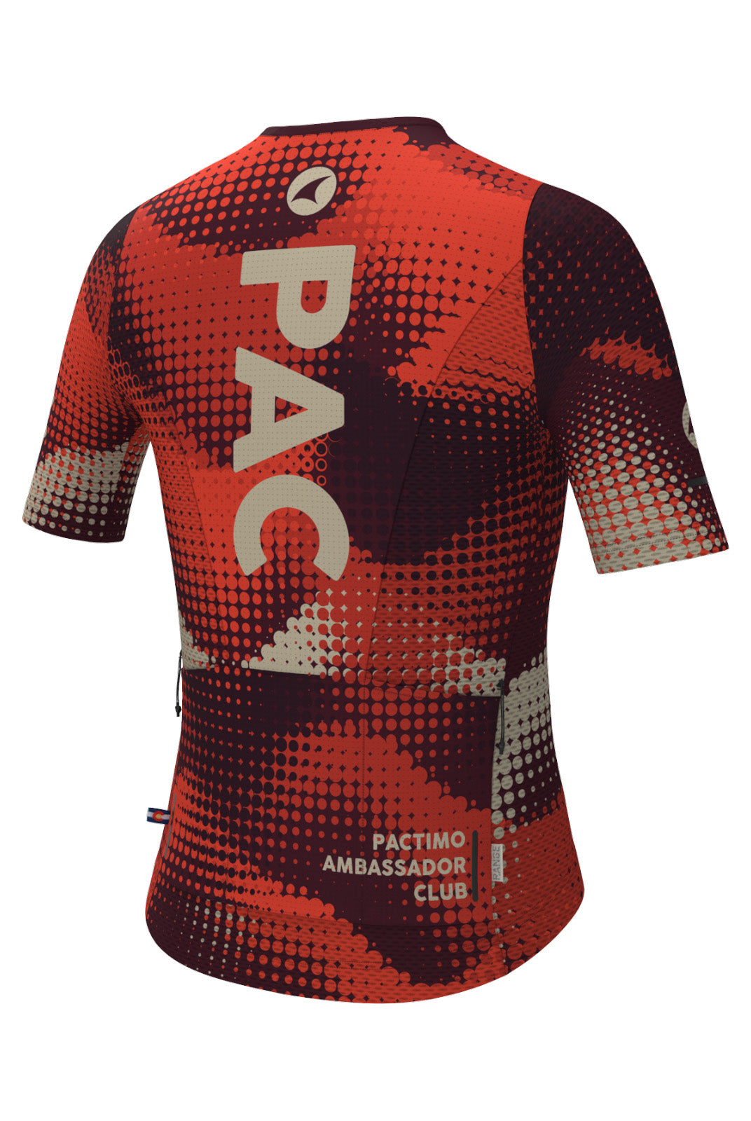 Women's PAC Mesh Cargo Cycling Jersey - Desert Paintbrush Back View