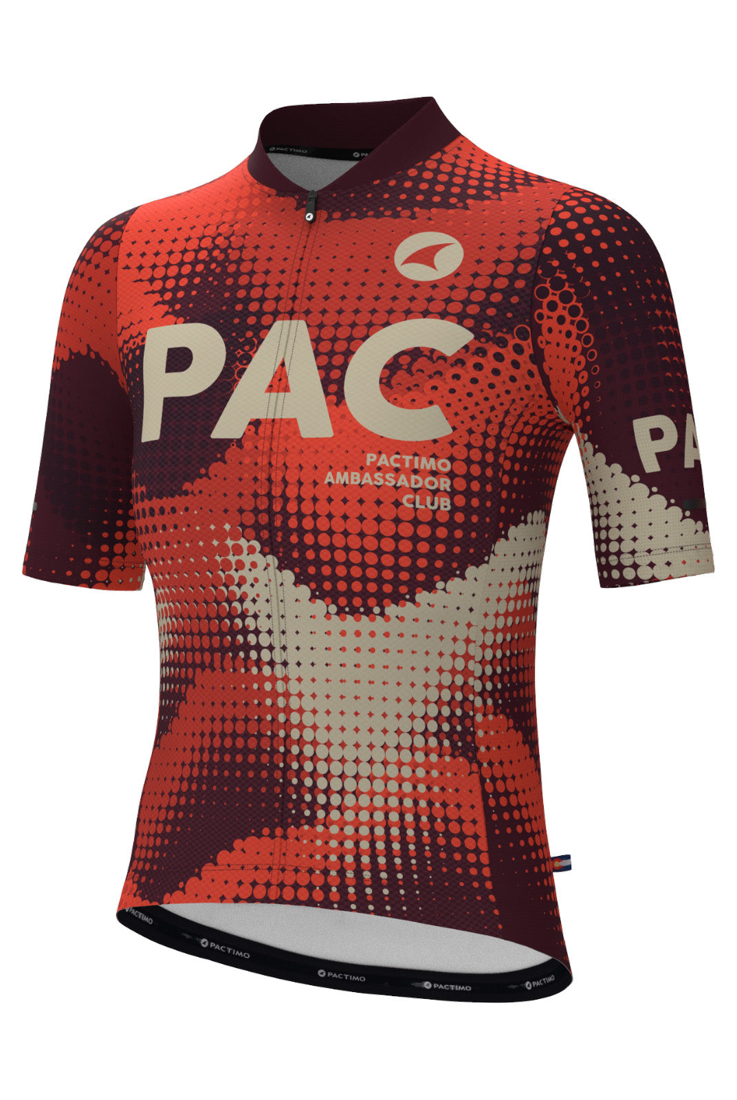 Women's PAC Ascent Aero Cycling Jersey - Desert Paintbrush Front View