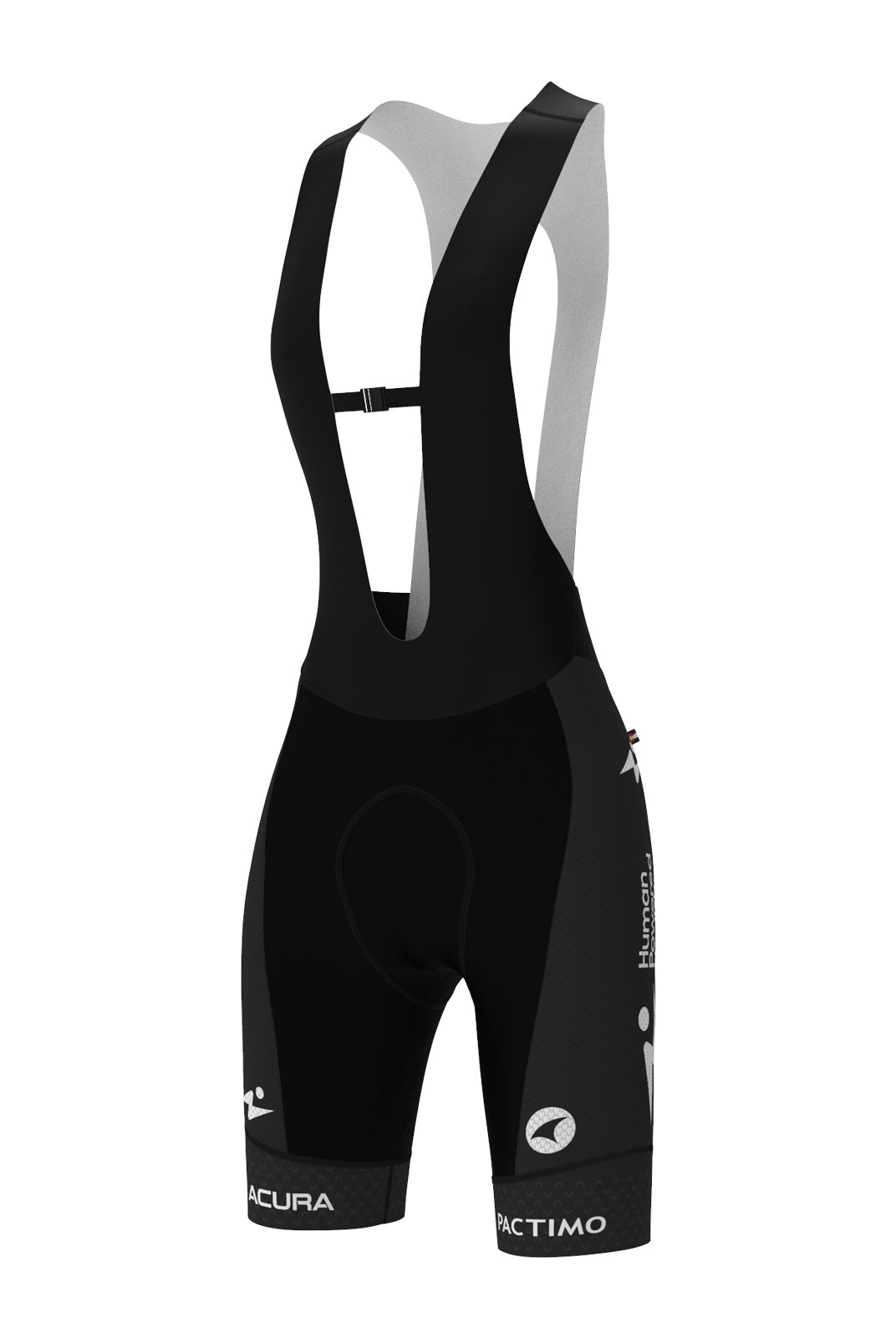 Women's Human Powered Health Summit Raptor Cycling Bibs - Front View