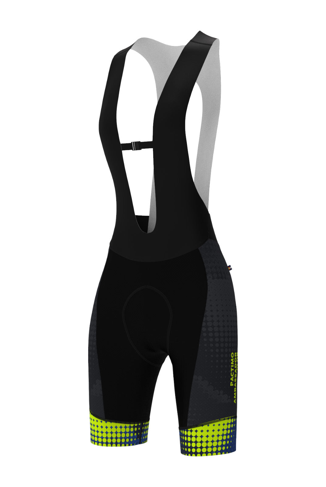 Women's PAC Summit Raptor Cycling Bibs - Azure Front View