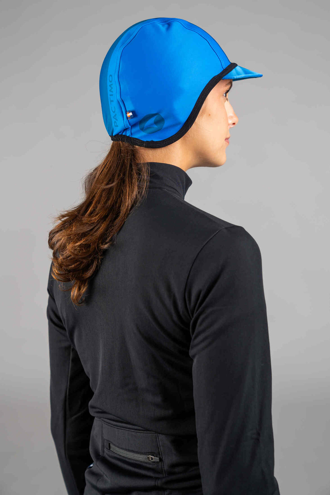 Blue Alpine Thermal  Cycling Cap - Back View