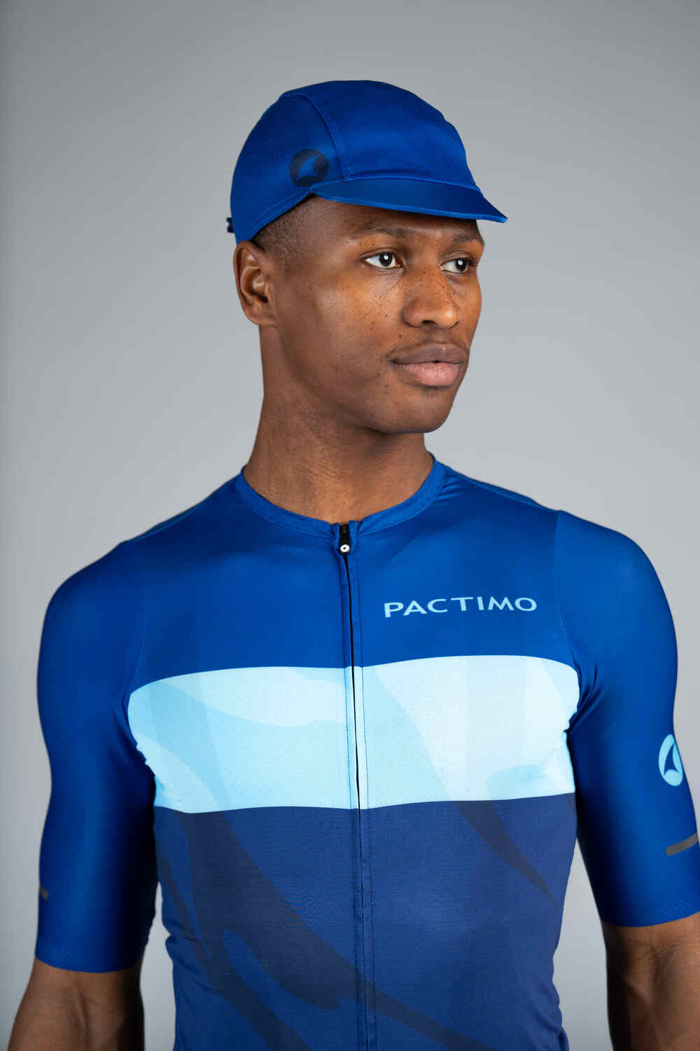 Blue Cycling Cap