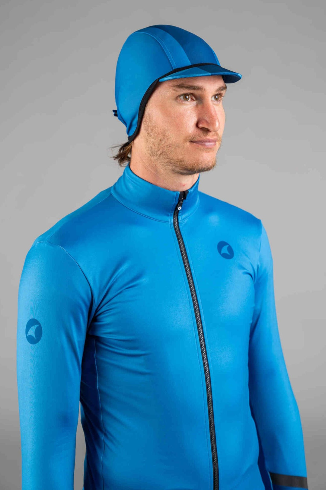 Blue Sky Alpine Thermal Cycling Cap - Front View