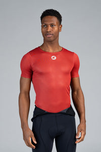 Men's Red Rock Mesh Cycling Base Layer - Front View