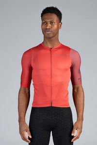 Men's Red Rock Summit Aero Cycling Jersey - Front View