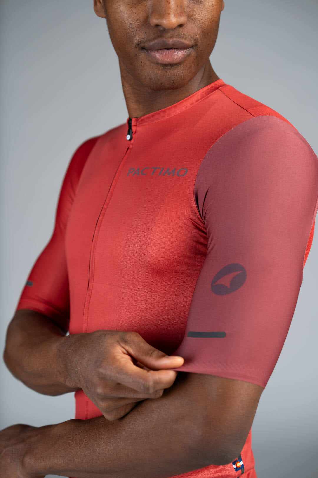 Men's Red Rock Summit Aero Cycling Jersey - Sleeve