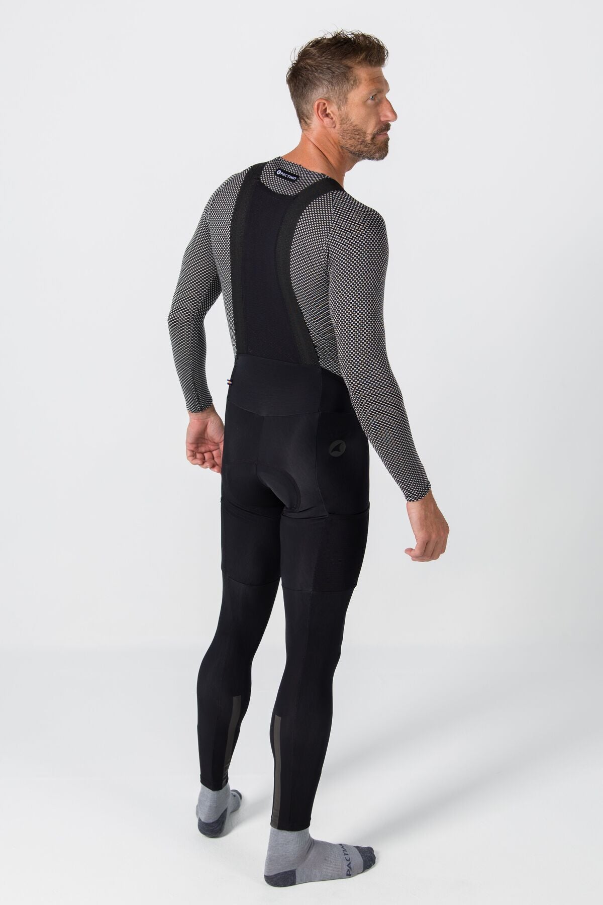 Men's Alpine Thermal Bib Tights - Back View