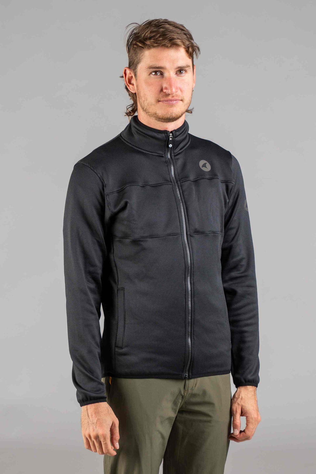 Men's Cycling Track Jacket - Front View