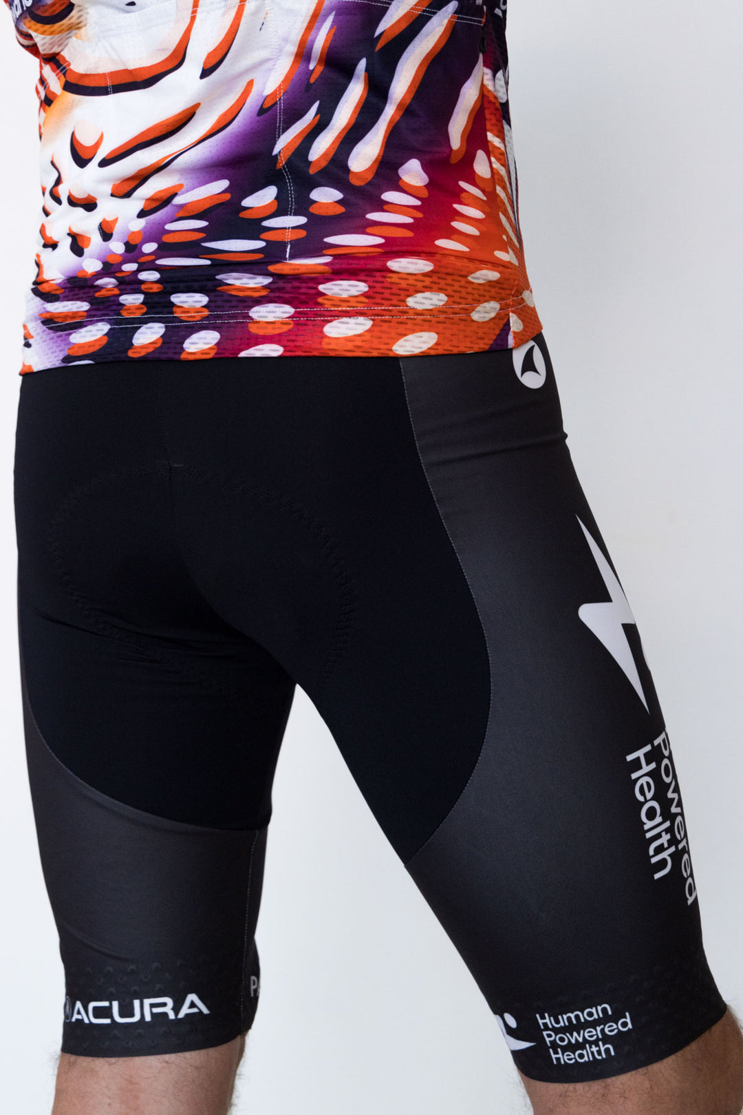 Men's Flyte Cycling Bibs - Maisie Wilen Back View