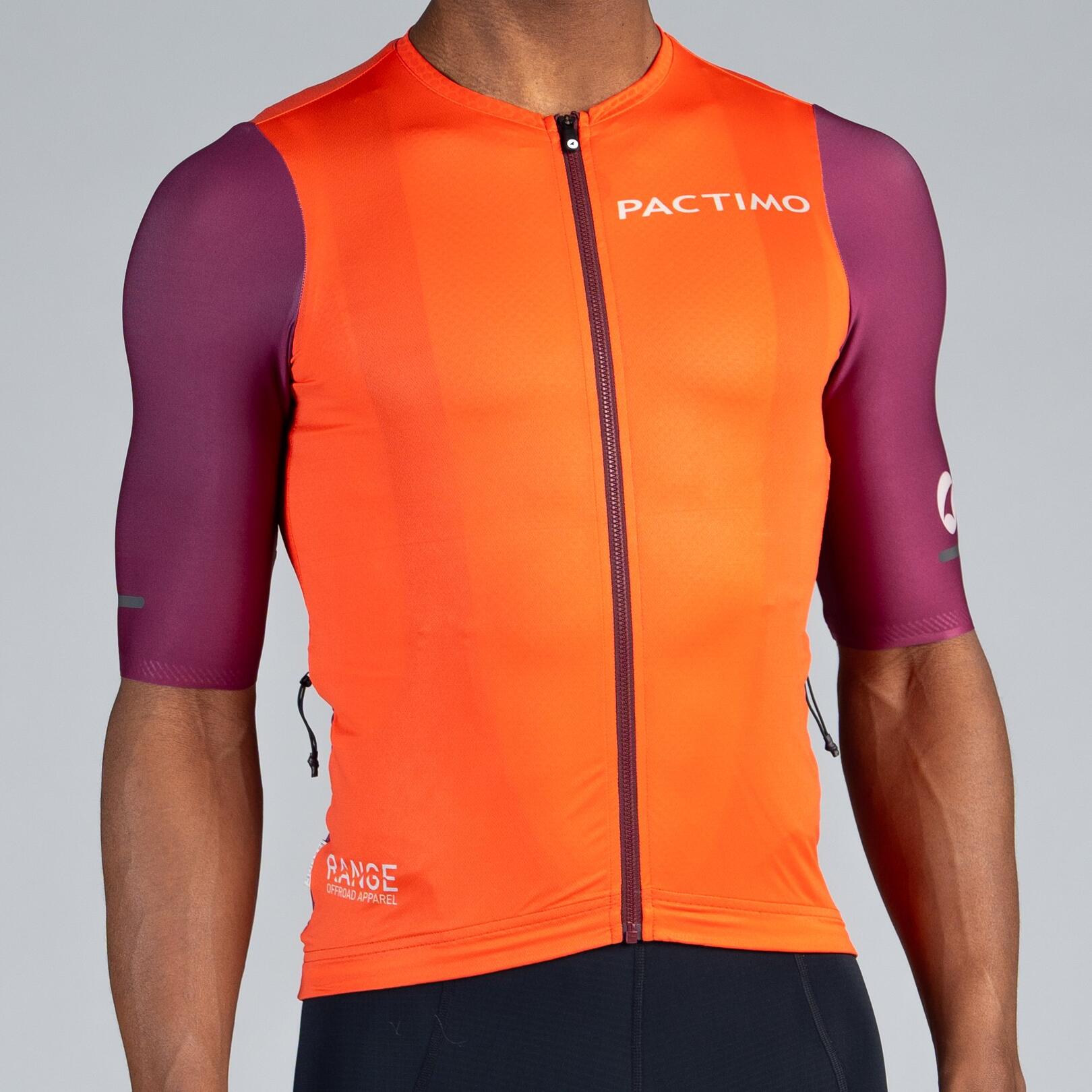 Men's Gravel Cycling Jersey - Zipper Detail