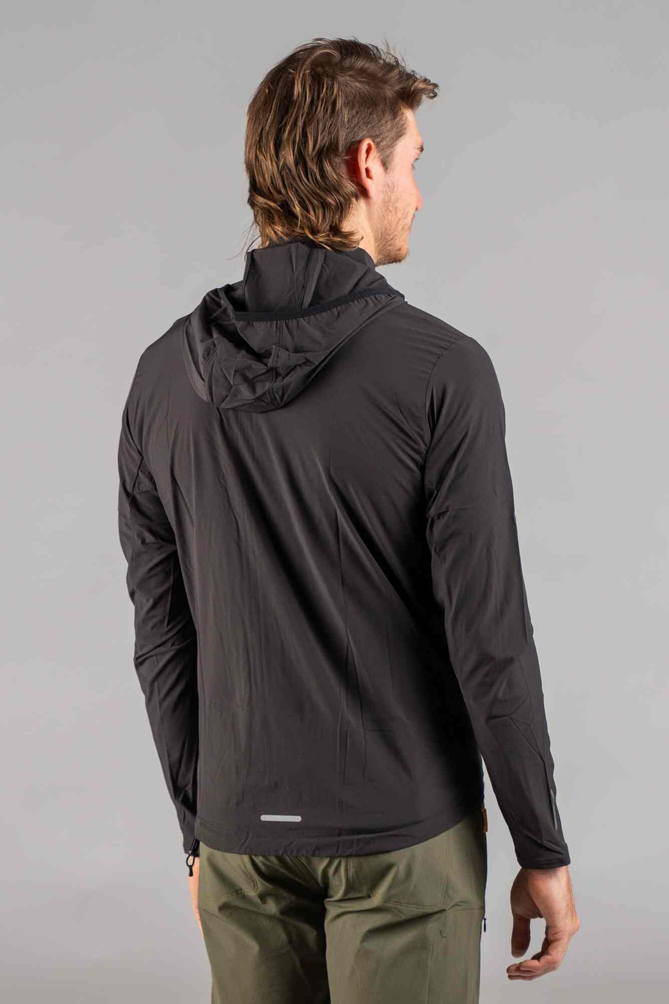 Men's Lightweight Packable Cycling Jacket - Back View