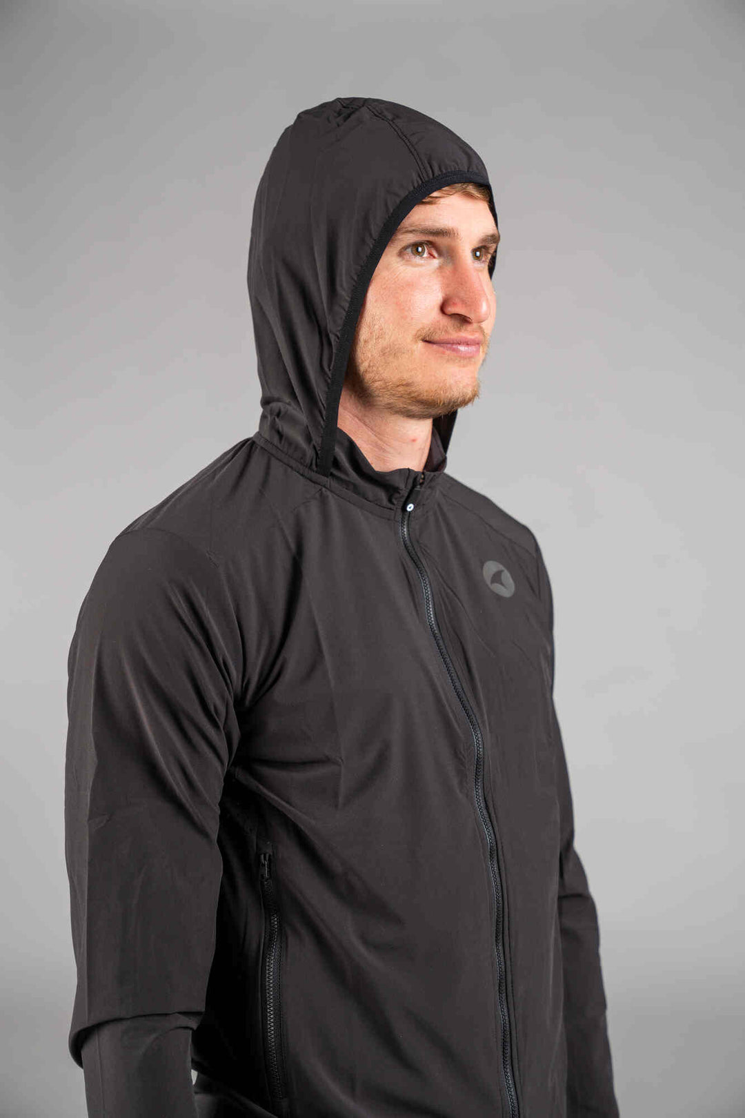 Men's Lightweight Packable Cycling Jacket - Hood