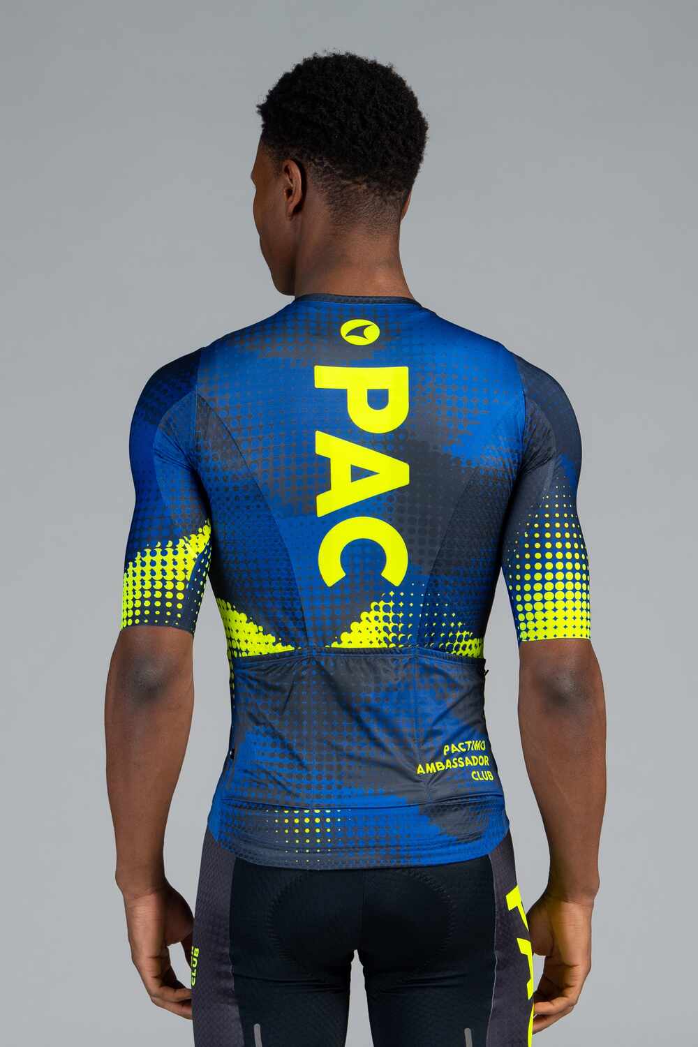 Men's PAC Summit Aero Jersey - Azure Back View