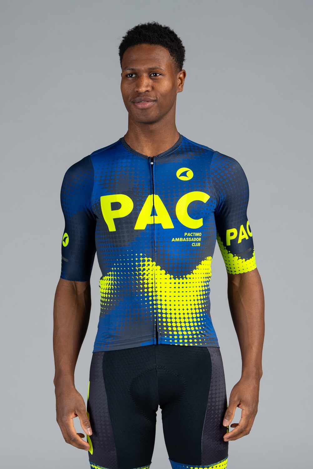 Men's PAC Summit Aero Jersey - Azure Front View