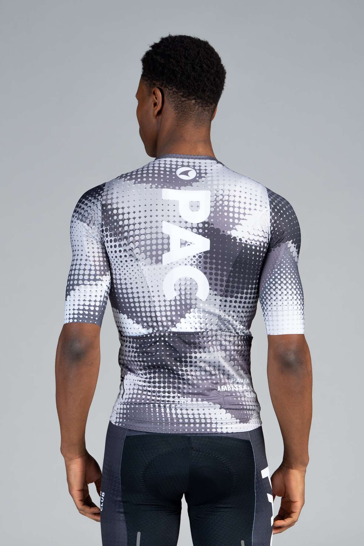 Men's PAC Summit Aero Jersey - Granite Back View